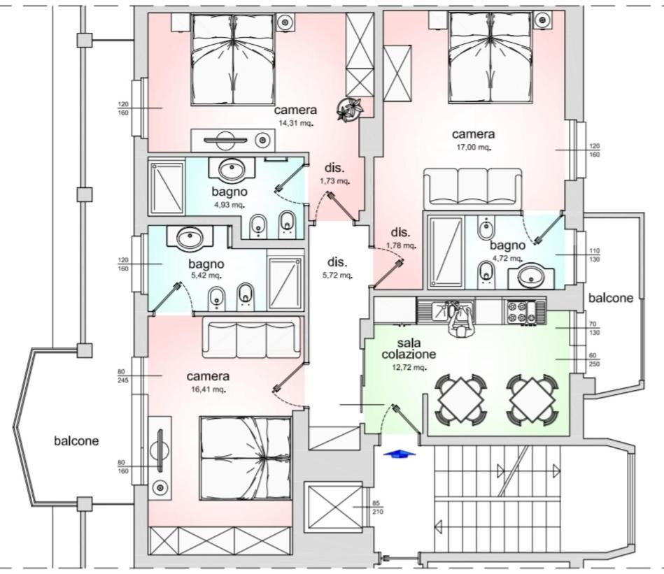 B&B Le Albarelle Eksteriør billede